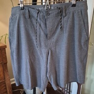 Hang Ten Charcoal Men's Flat Front Shorts